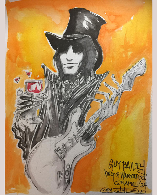 Guy Bailey artwork by Tyla J Pallas